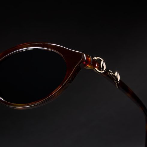 Women's Oval Frame Sunglasses