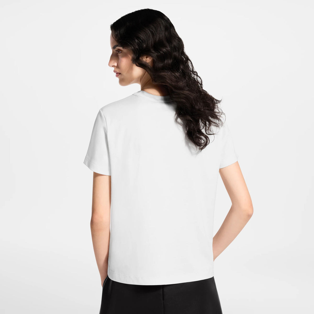 Women's Robot Print Cotton T-Shirt