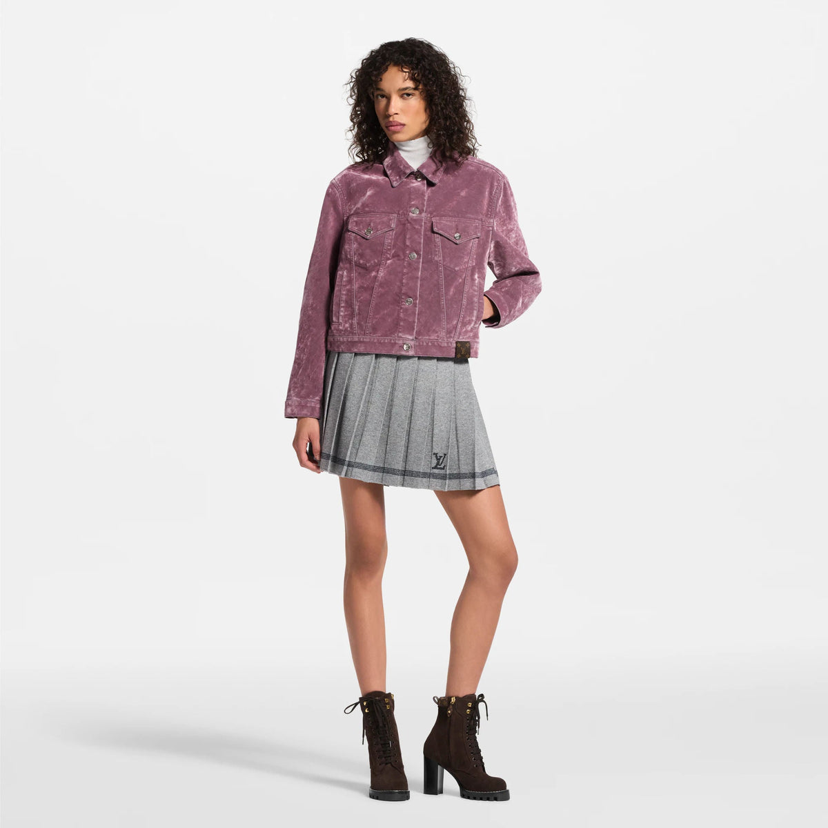 Women's Varsity Stripe Knit Skirt