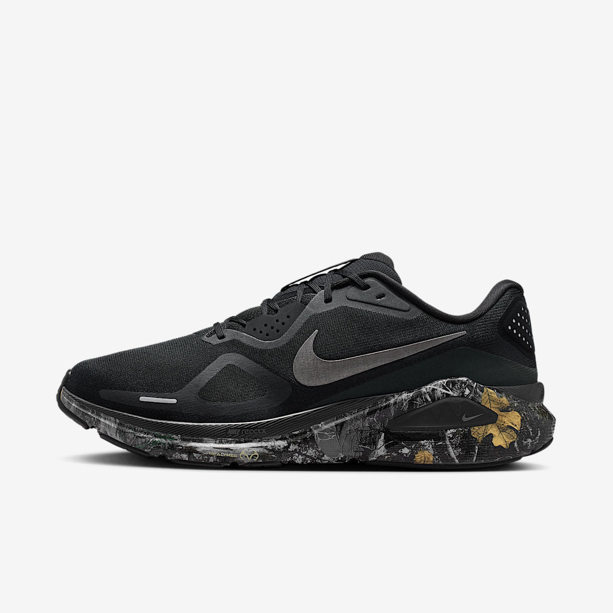 Structure 26 Men's Realtree Road Running Shoes Black Dark Smoke Grey