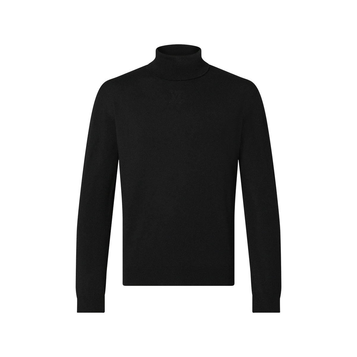 Men's Embossed Cashmere Turtleneck