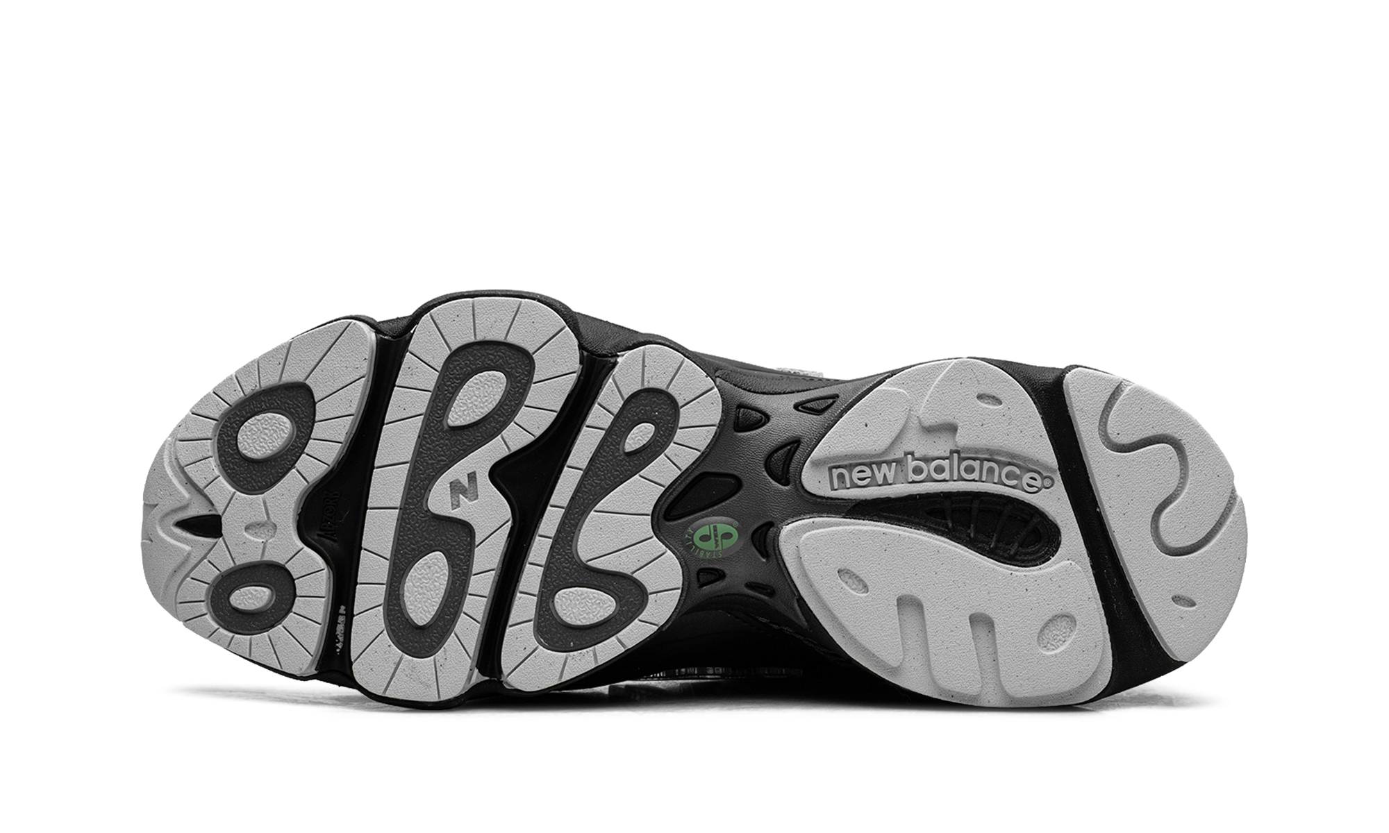 1000 "Dark Silver Metallic/lime Leaf"