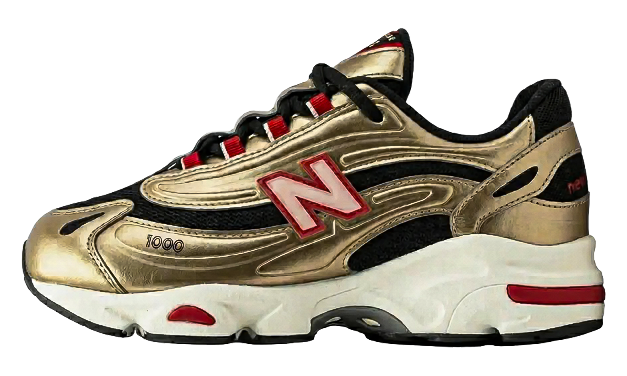1000 GS "Shoe Palace Exclusive Gold Black"