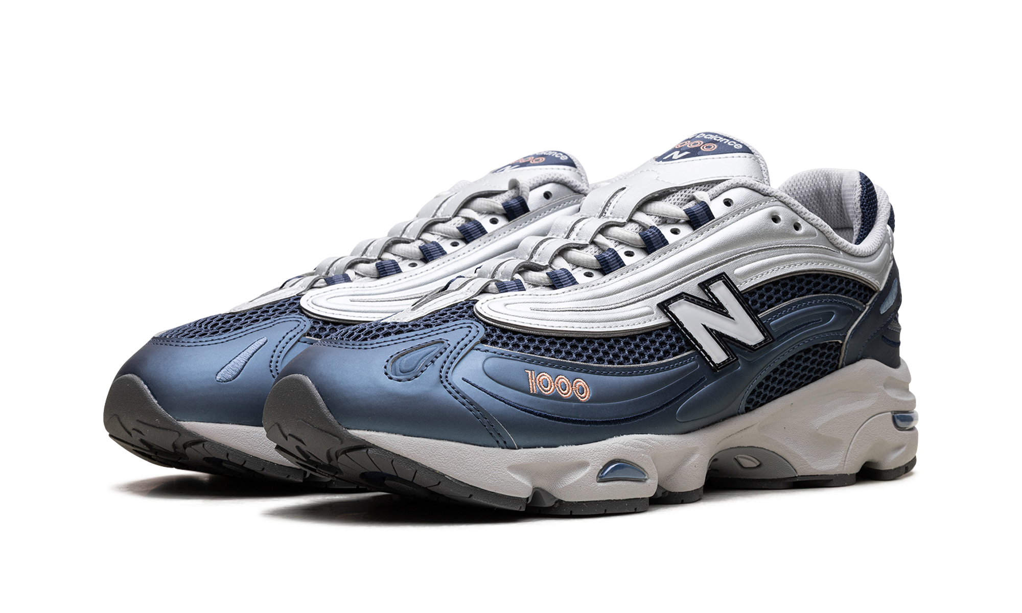 1000 "Vintage Indigo / Silver Metallic"
