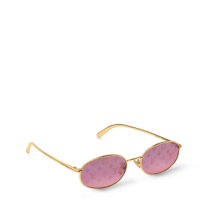Women's Bright Oval Sunglasses