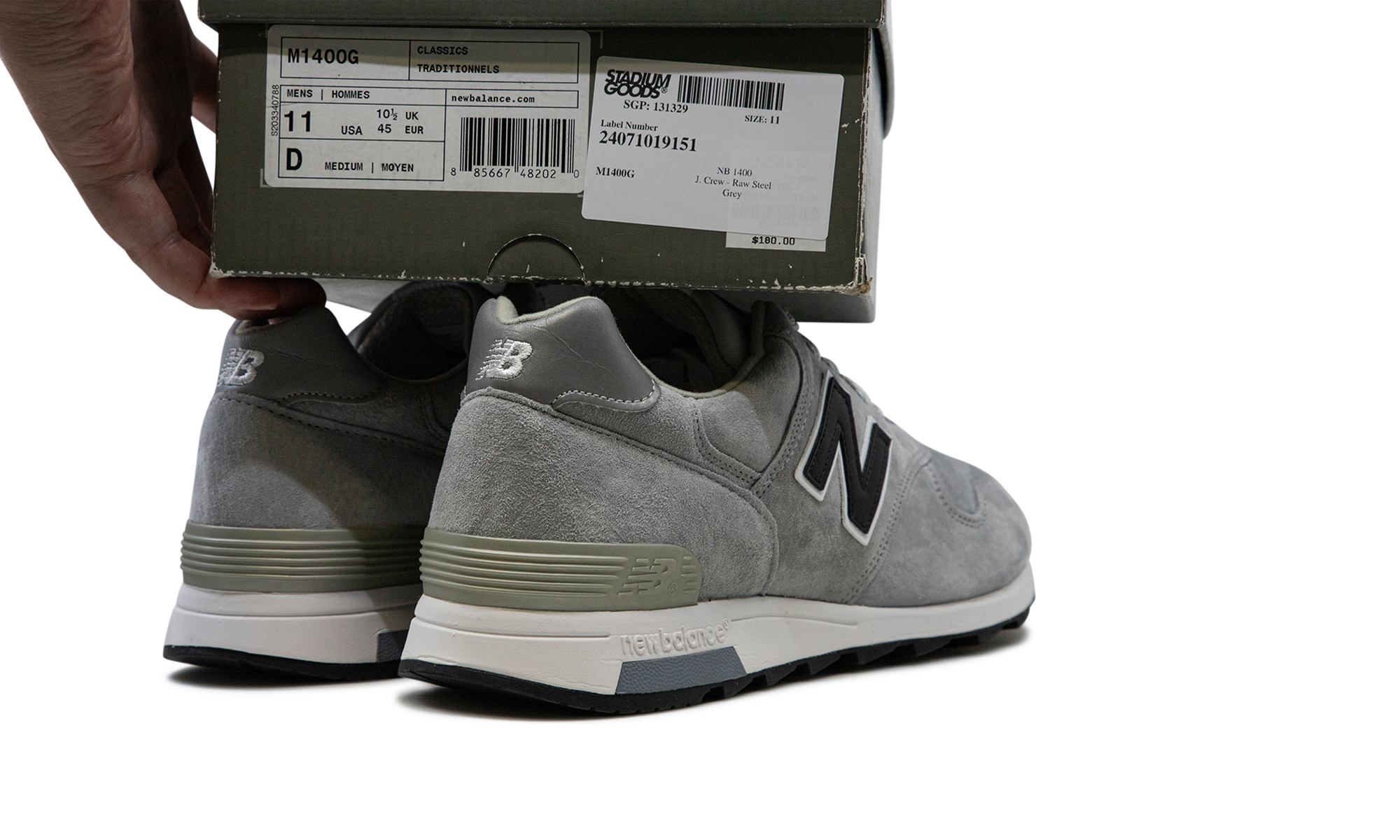 1400 "J. Crew - Raw Steel"