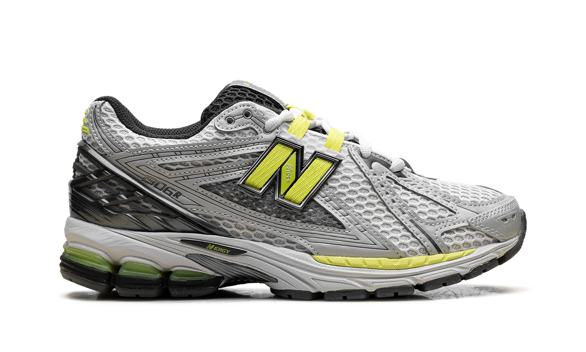 1906 "Light Silver Metallic/alkaline Green"