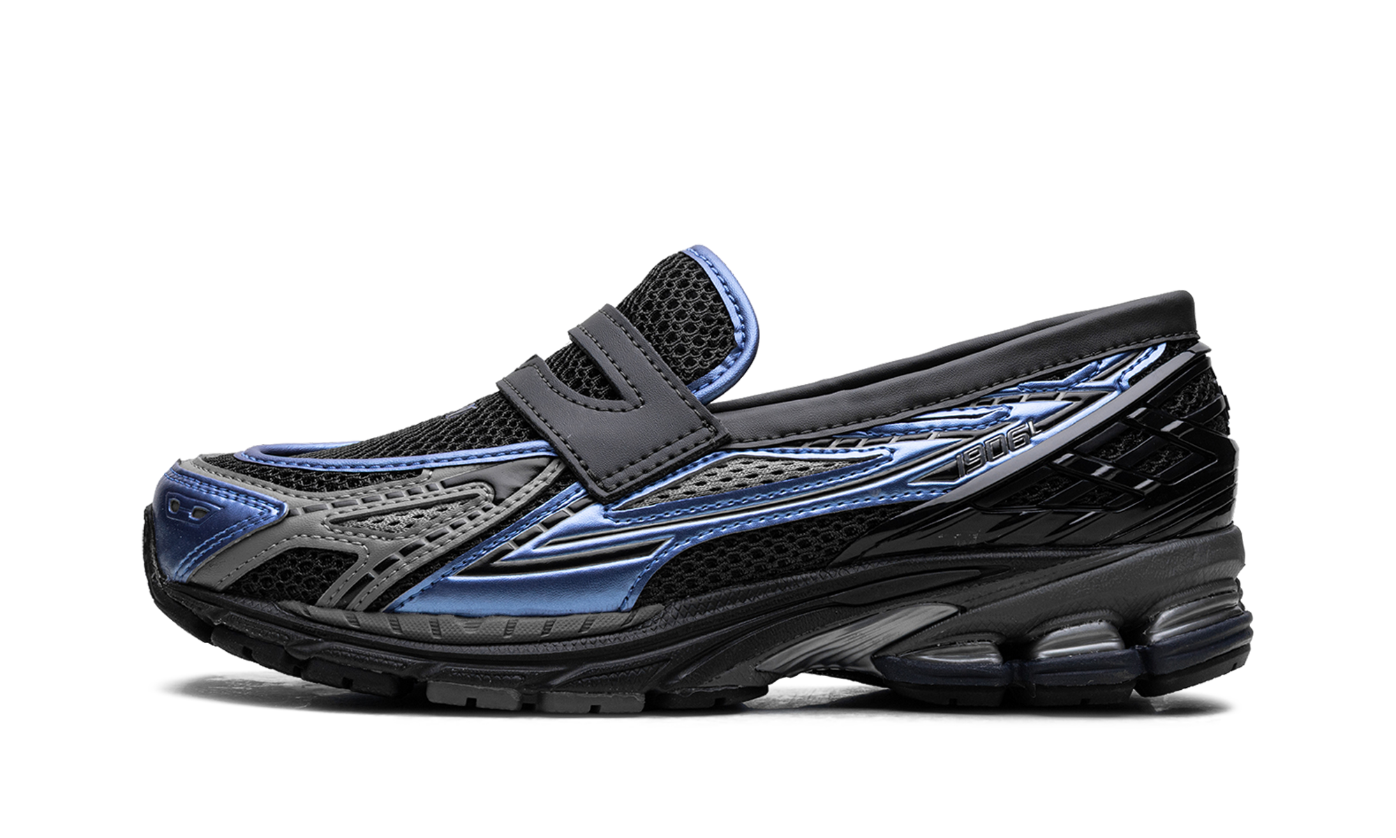 1906l "Black Cement / Blue Gemstone"