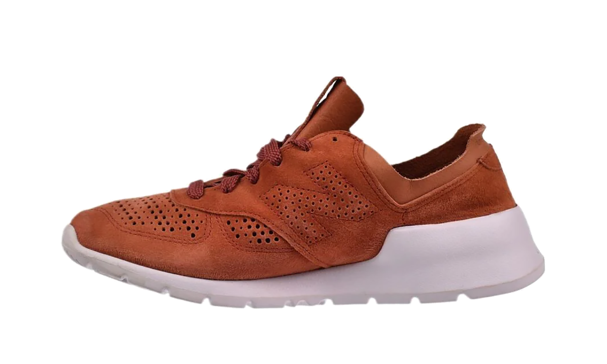 1978 "Orange/salmon/white Suede"