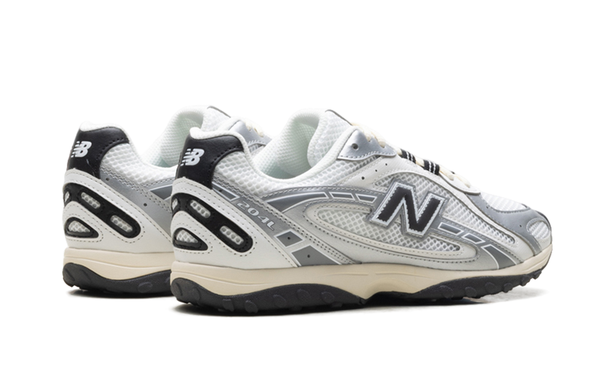204l "Silver Metallic Black"