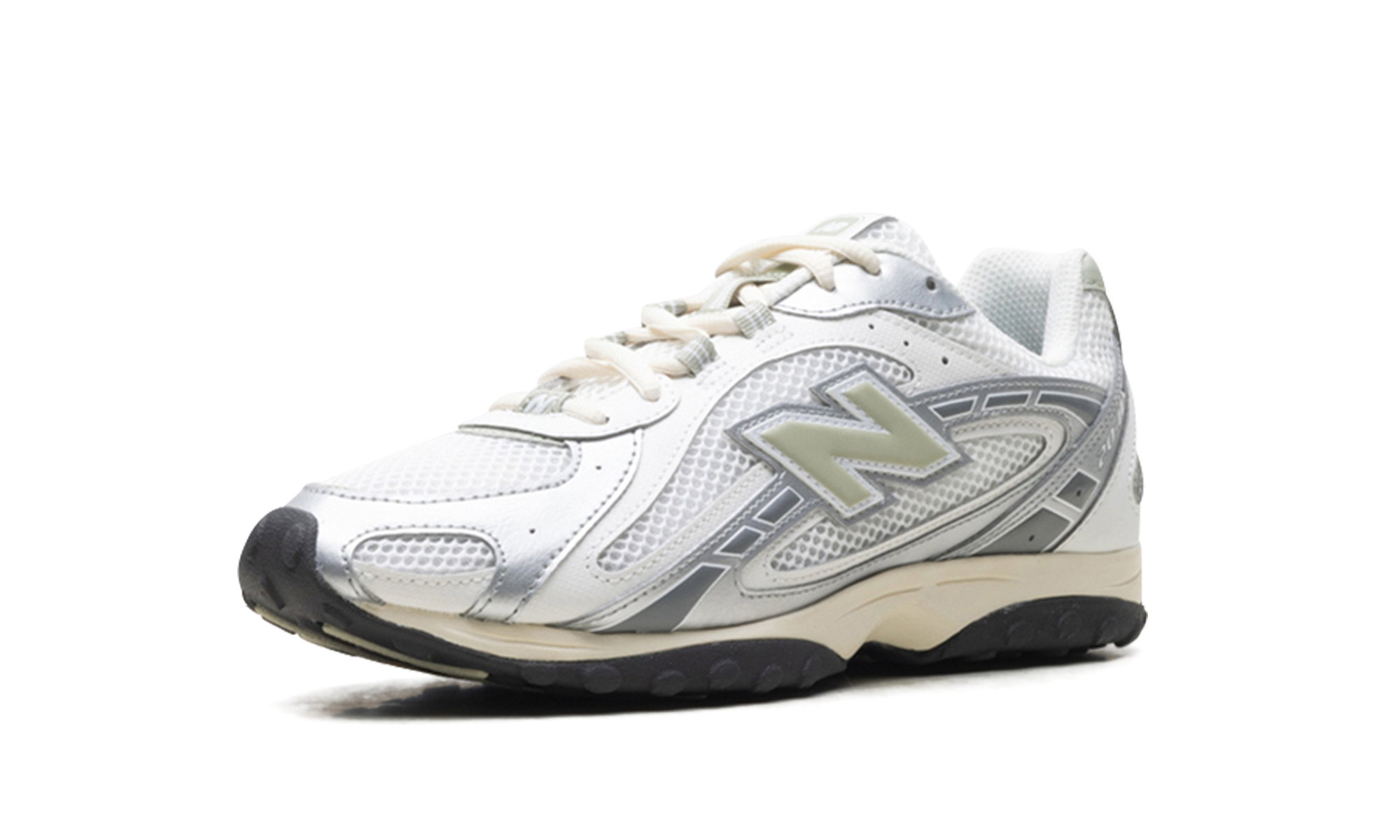 204l "Silver Metallic / Sage Green"