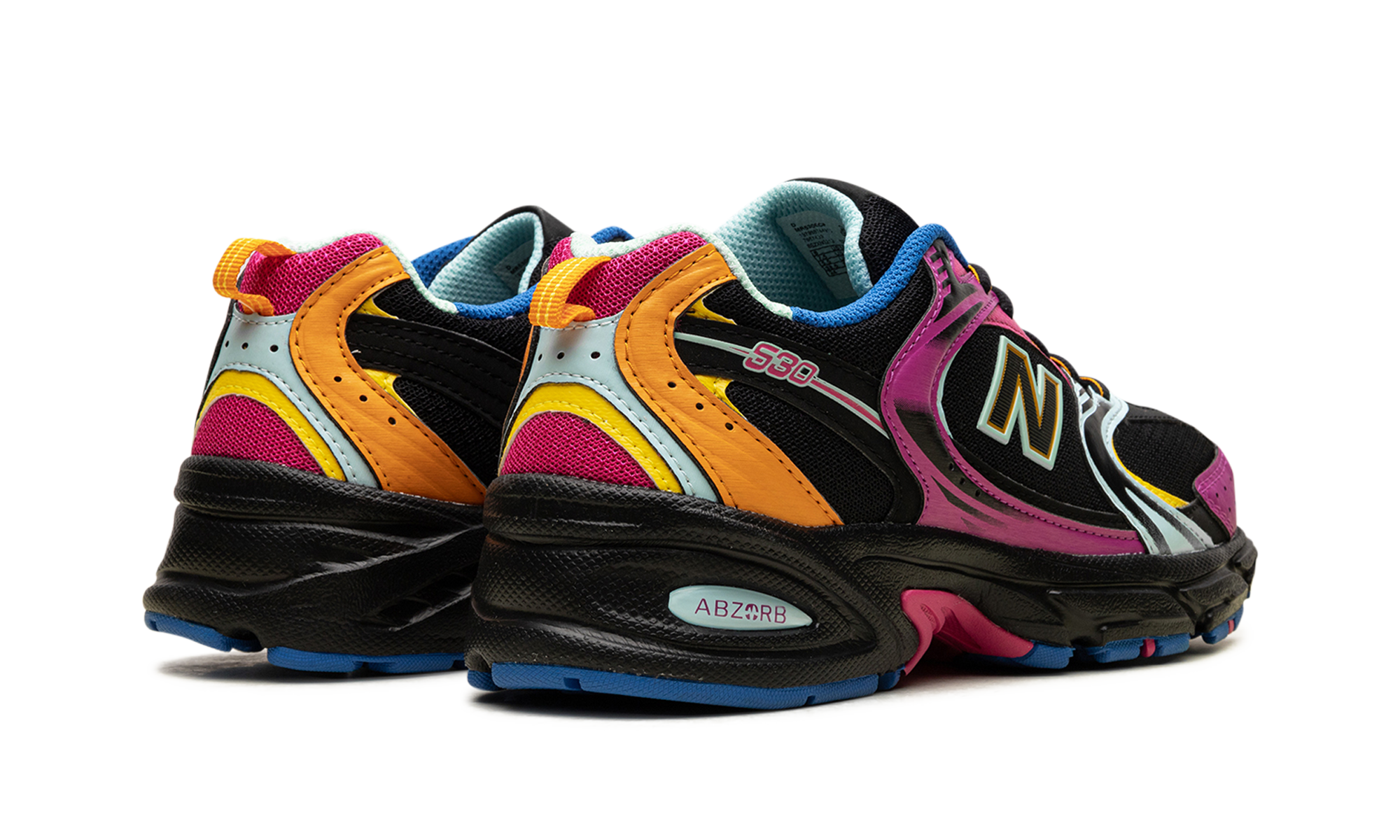 530 "Black Multi-color"