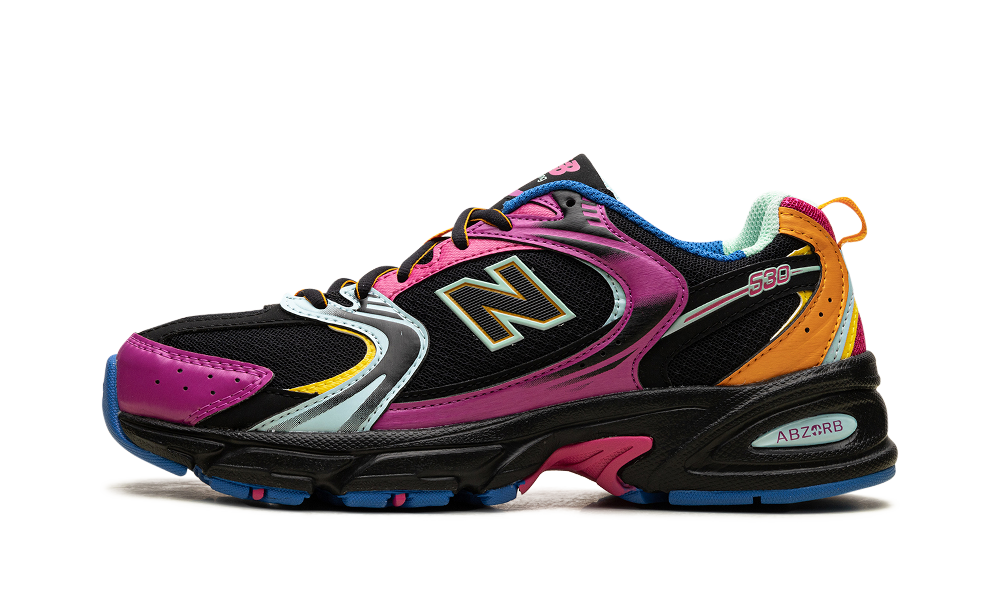 530 "Black Multi-color"