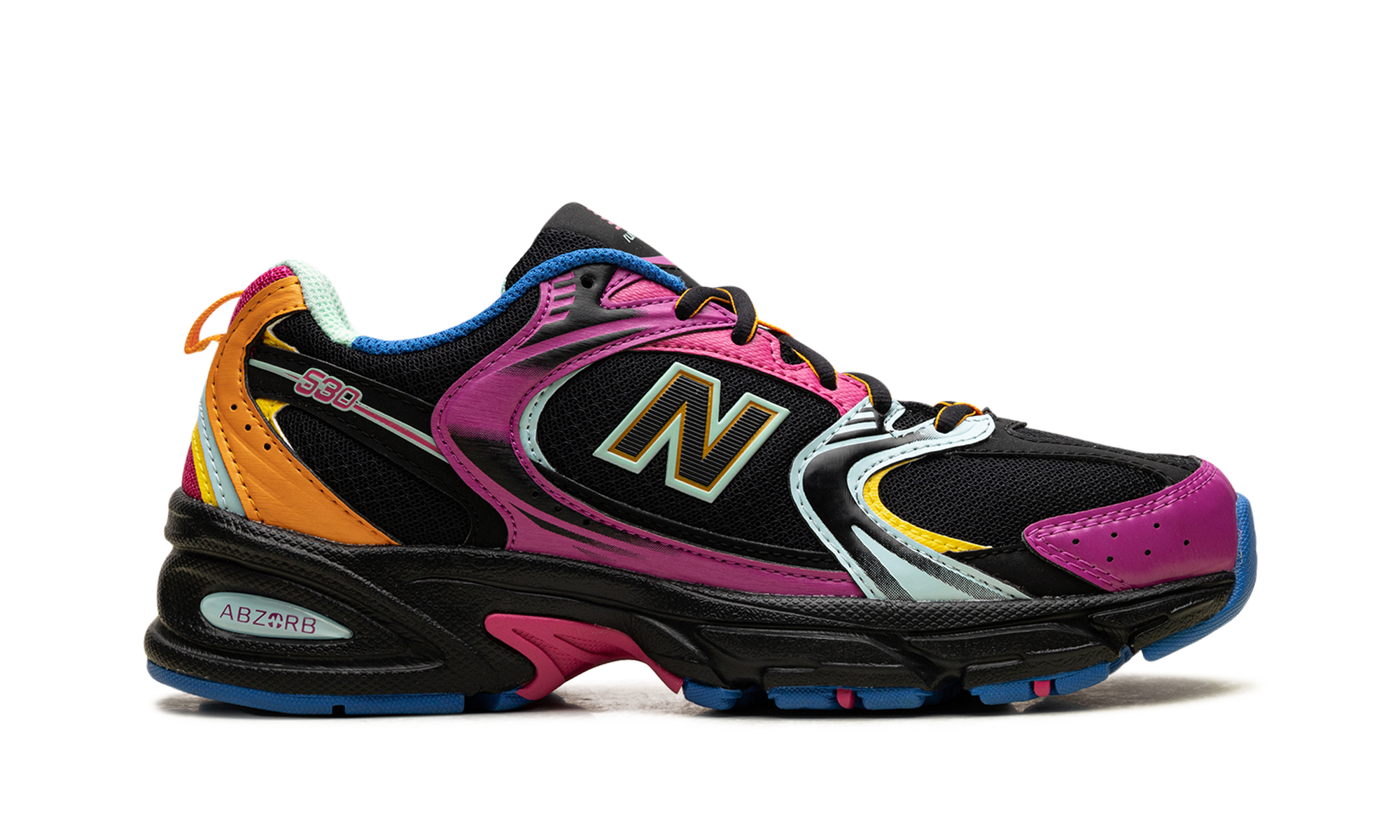 530 "Black Multi-color"