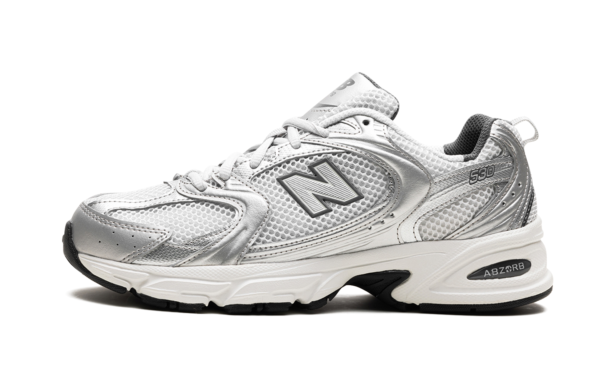 530 "Grey Matter / Silver Metallic"
