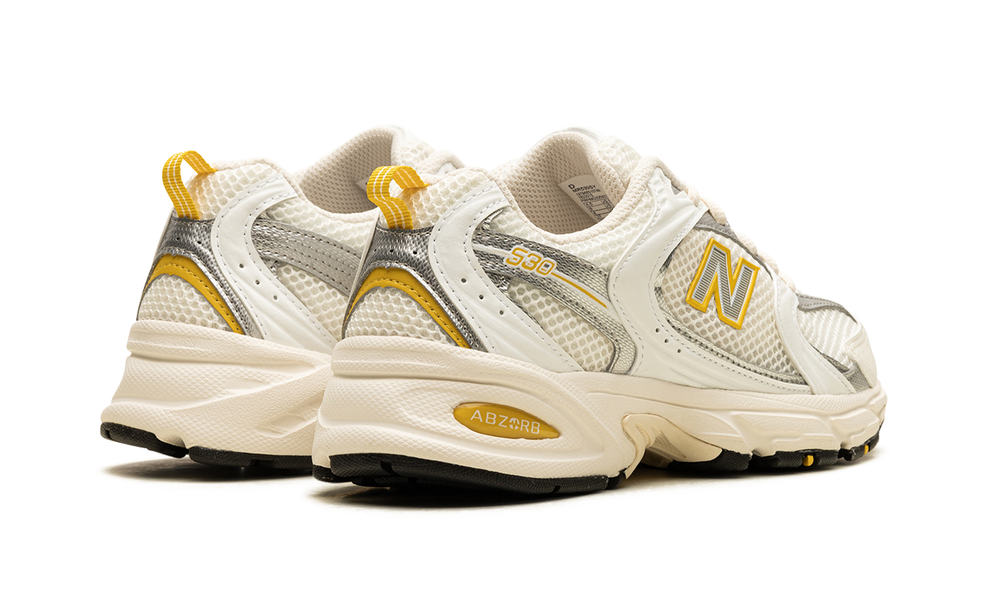 530 "Sea Salt / White / Ginger Lemon / Silver Metallic"