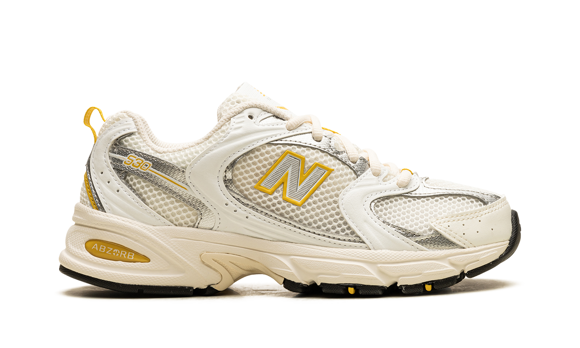 530 "Sea Salt / White / Ginger Lemon / Silver Metallic"