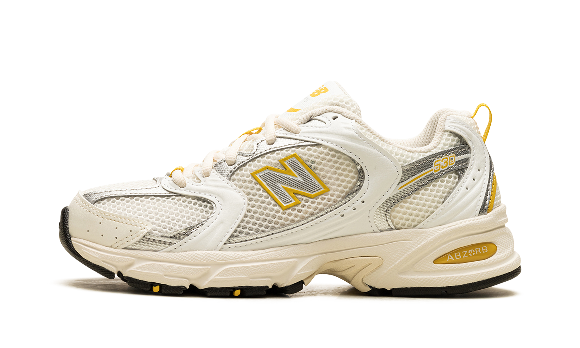 530 "Sea Salt / White / Ginger Lemon / Silver Metallic"