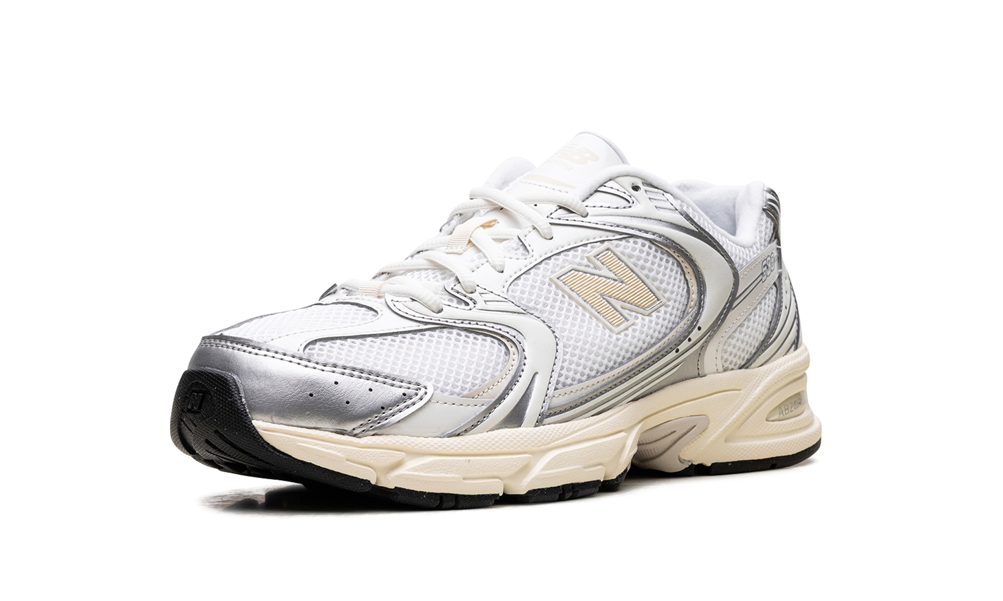 530 "Silver Metallic / Linen"