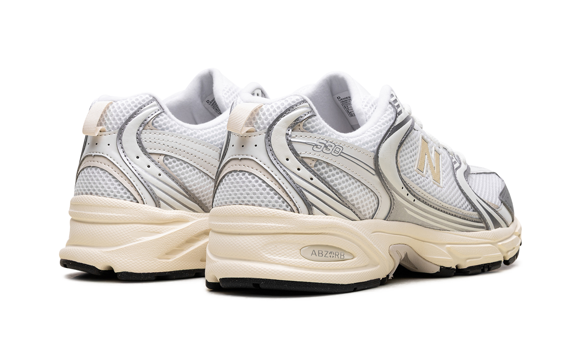 530 "Silver Metallic / Linen"