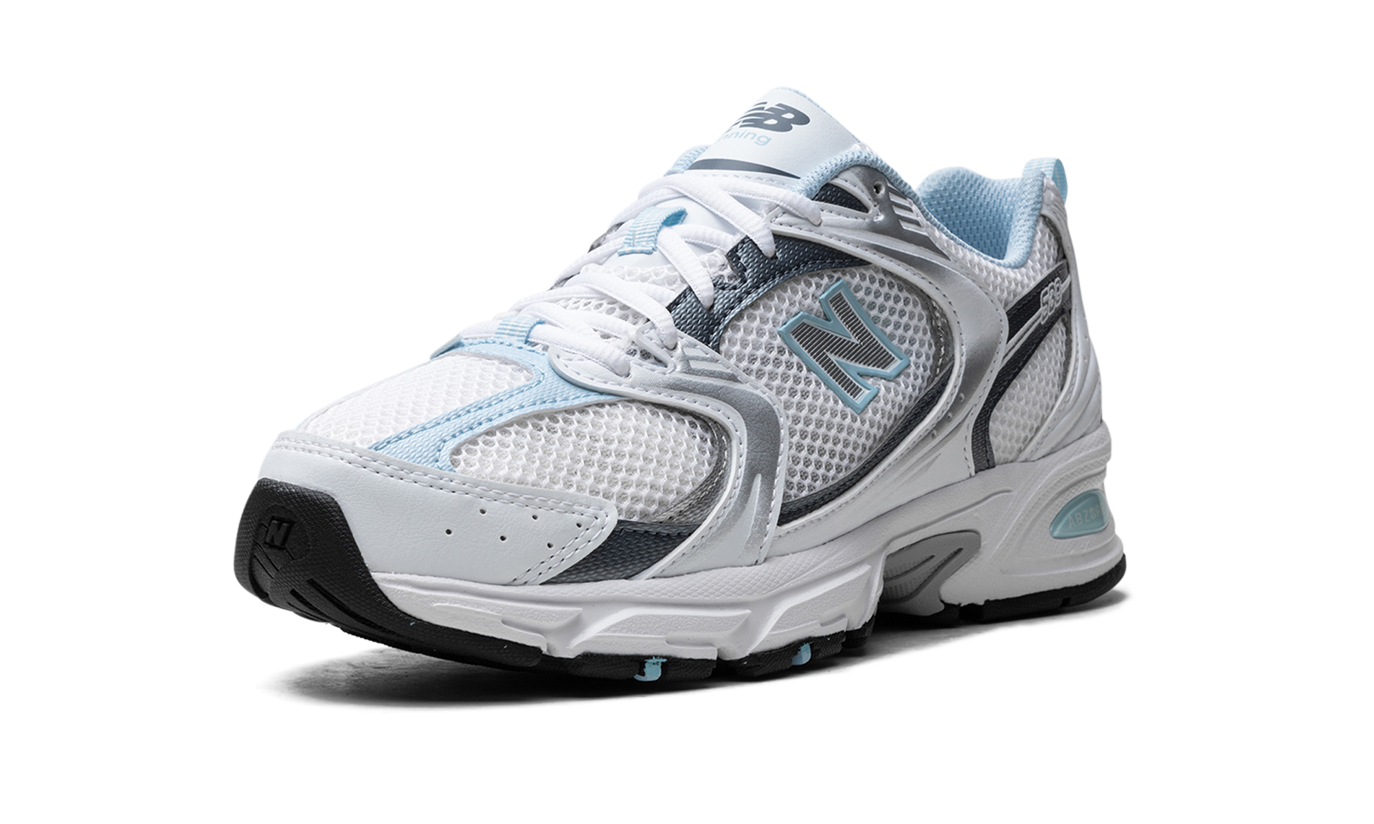 530 "White / Dark Arctic Grey / Light Chrome Blue"
