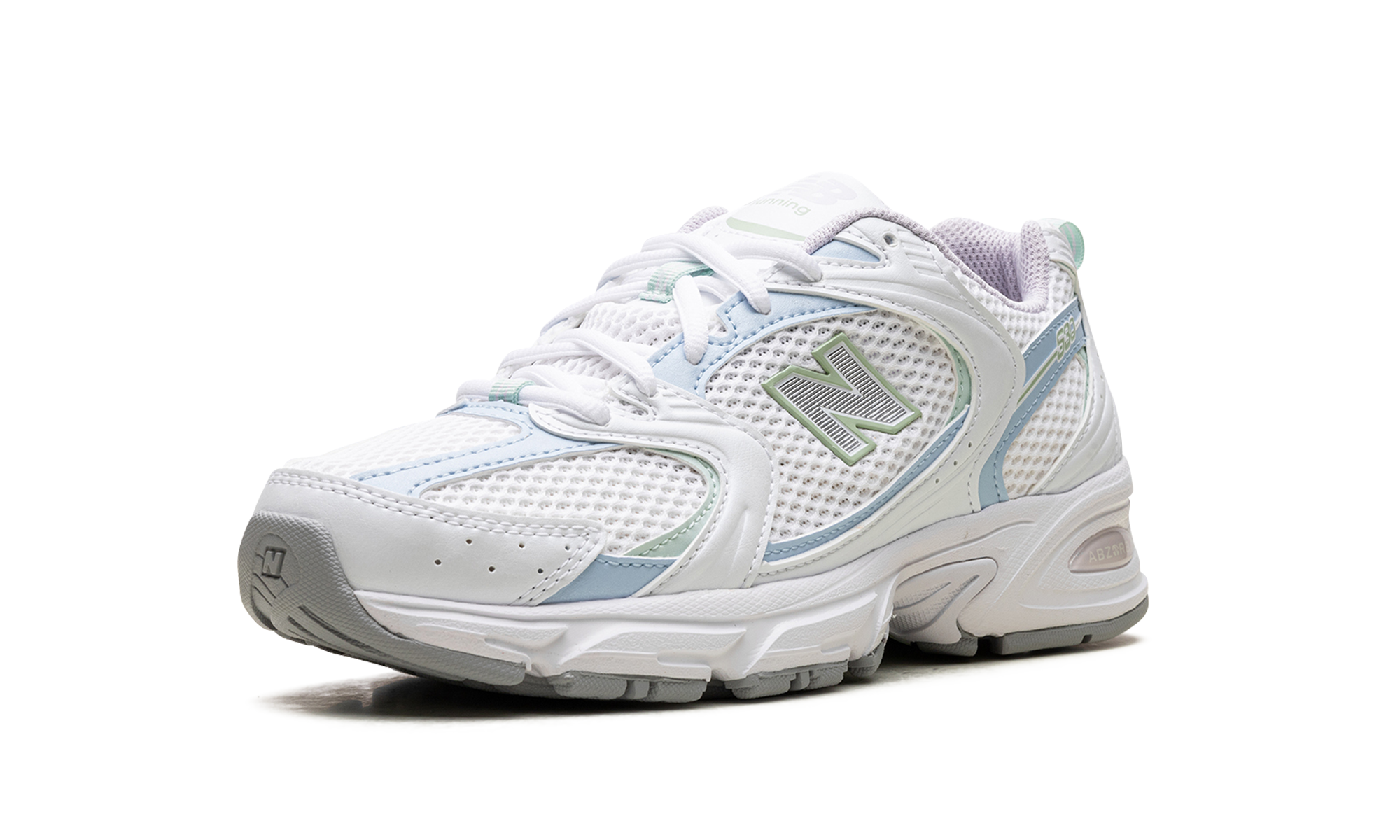 530 "White Light Chrome Blue Clay Ash"