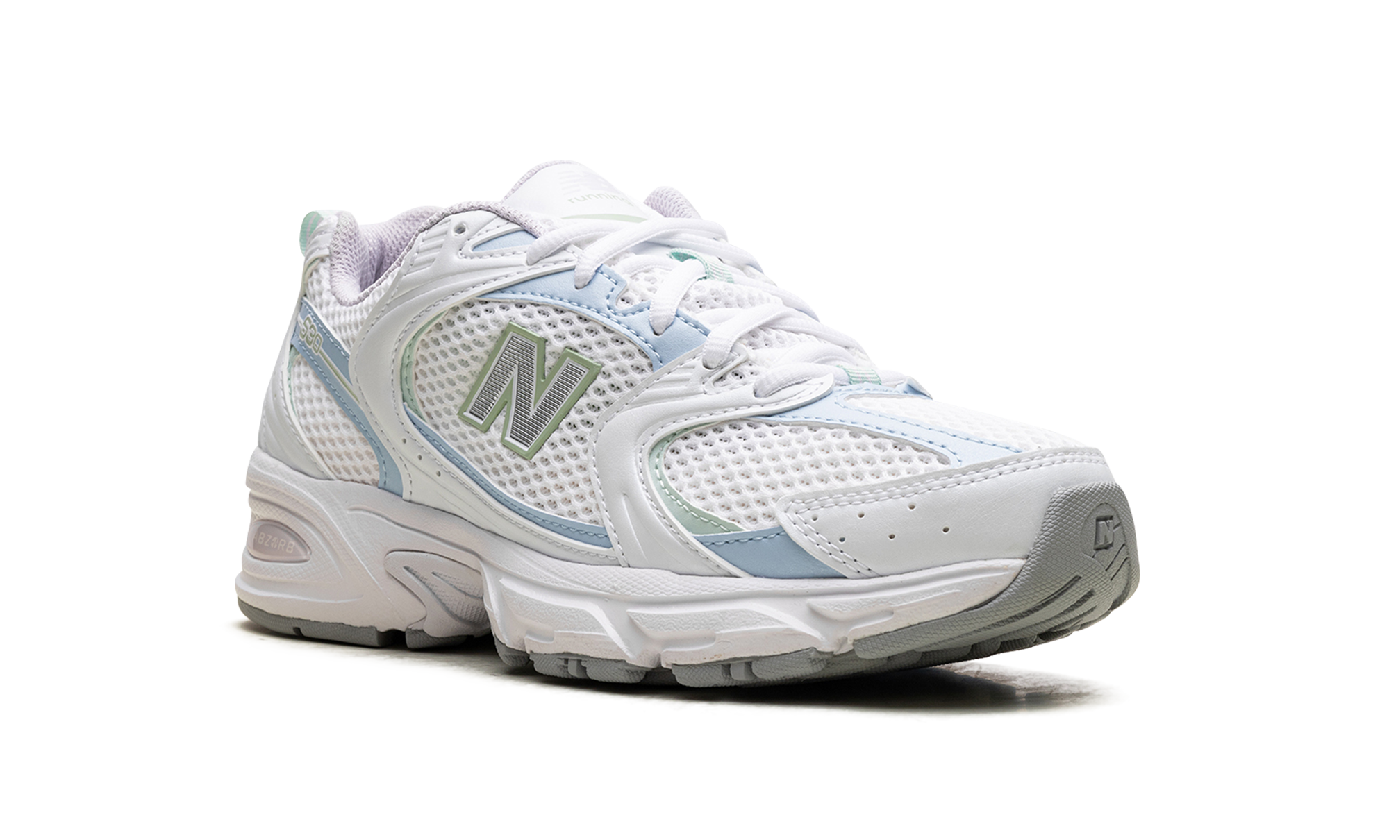530 "White Light Chrome Blue Clay Ash"