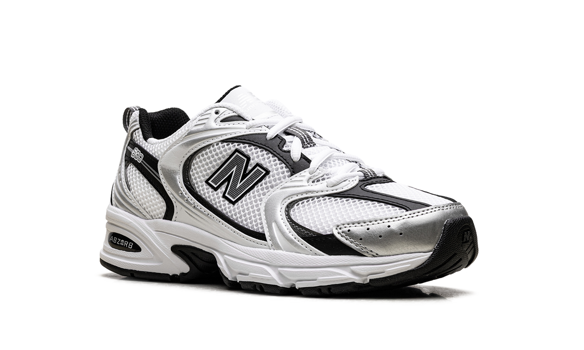 530 "White Silver Metallic Black"