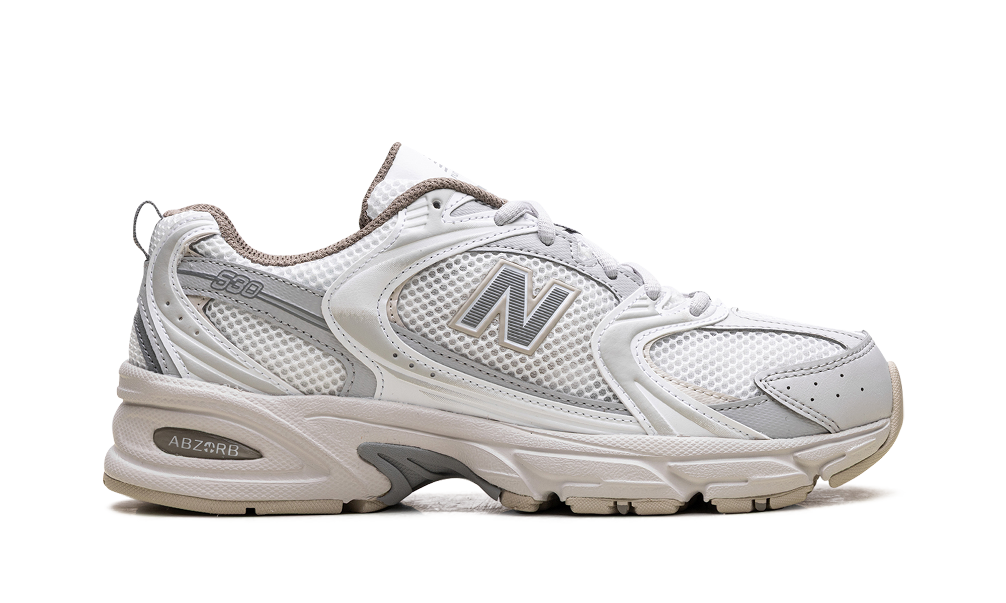 530 "White With Natural Indigo"