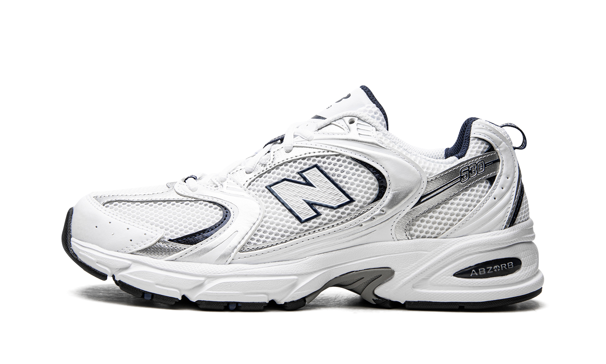 530 "White/silver/navy"