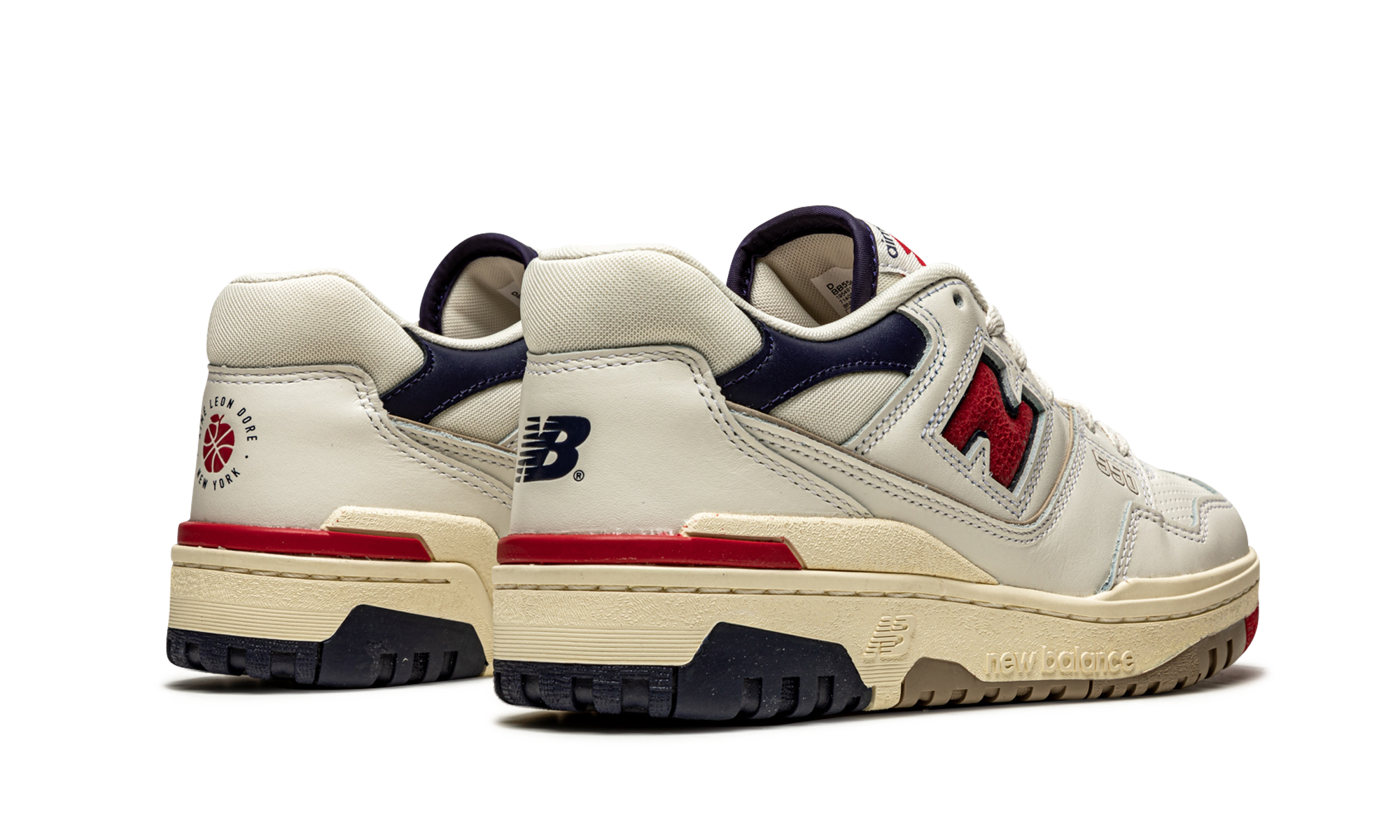 550 "Aime Leon Dore - White Navy Red"