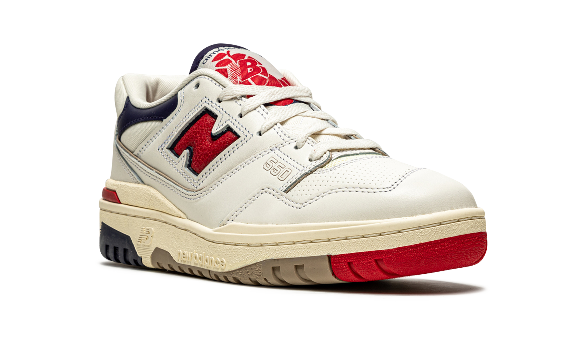550 "Aime Leon Dore - White Navy Red"