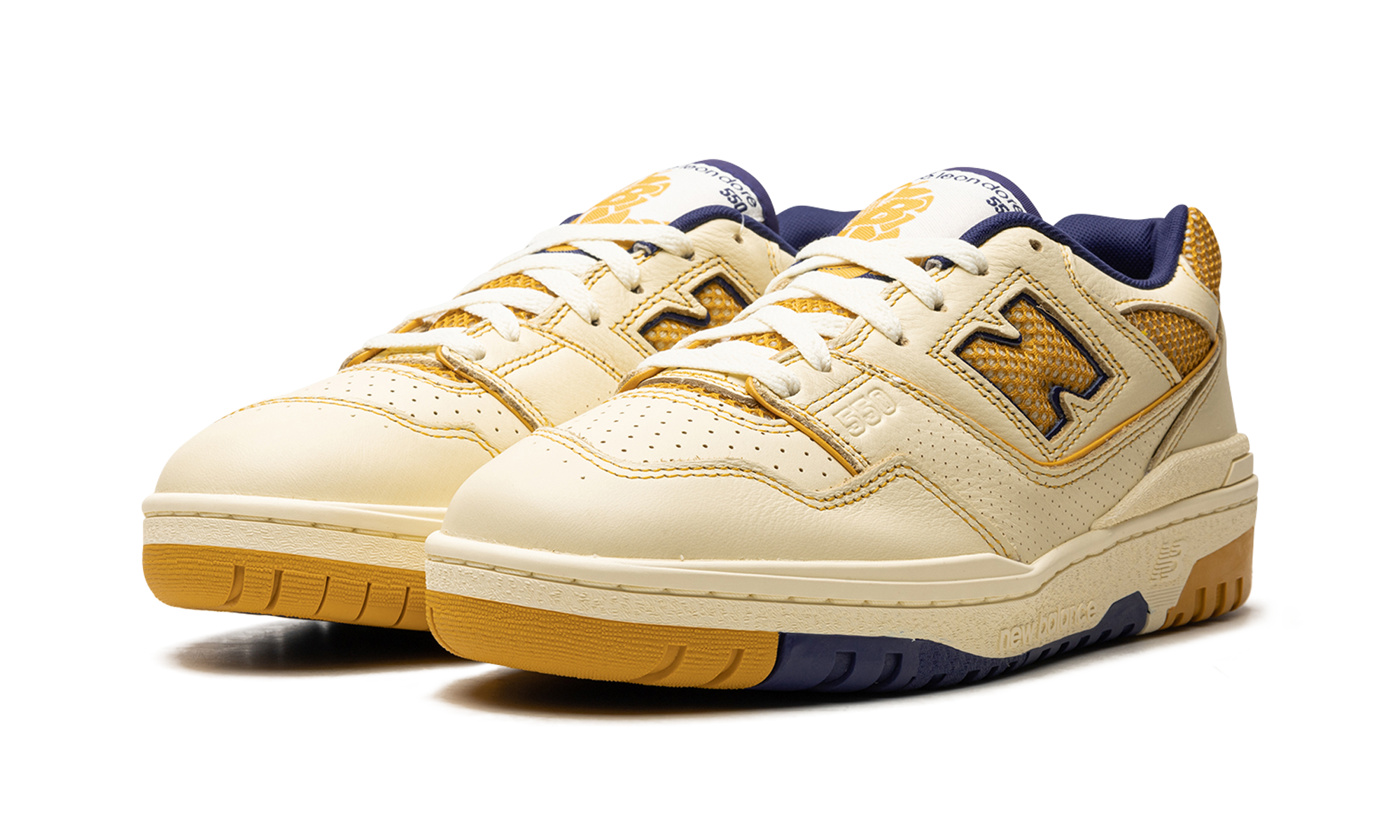 550 "Aime Leon Dore - White / Yellow"