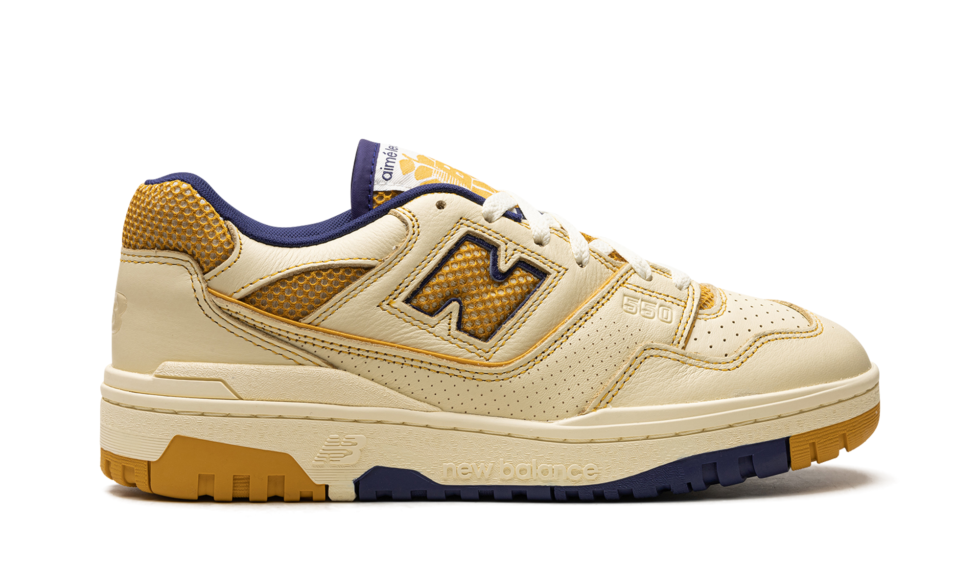 550 "Aime Leon Dore - White / Yellow"