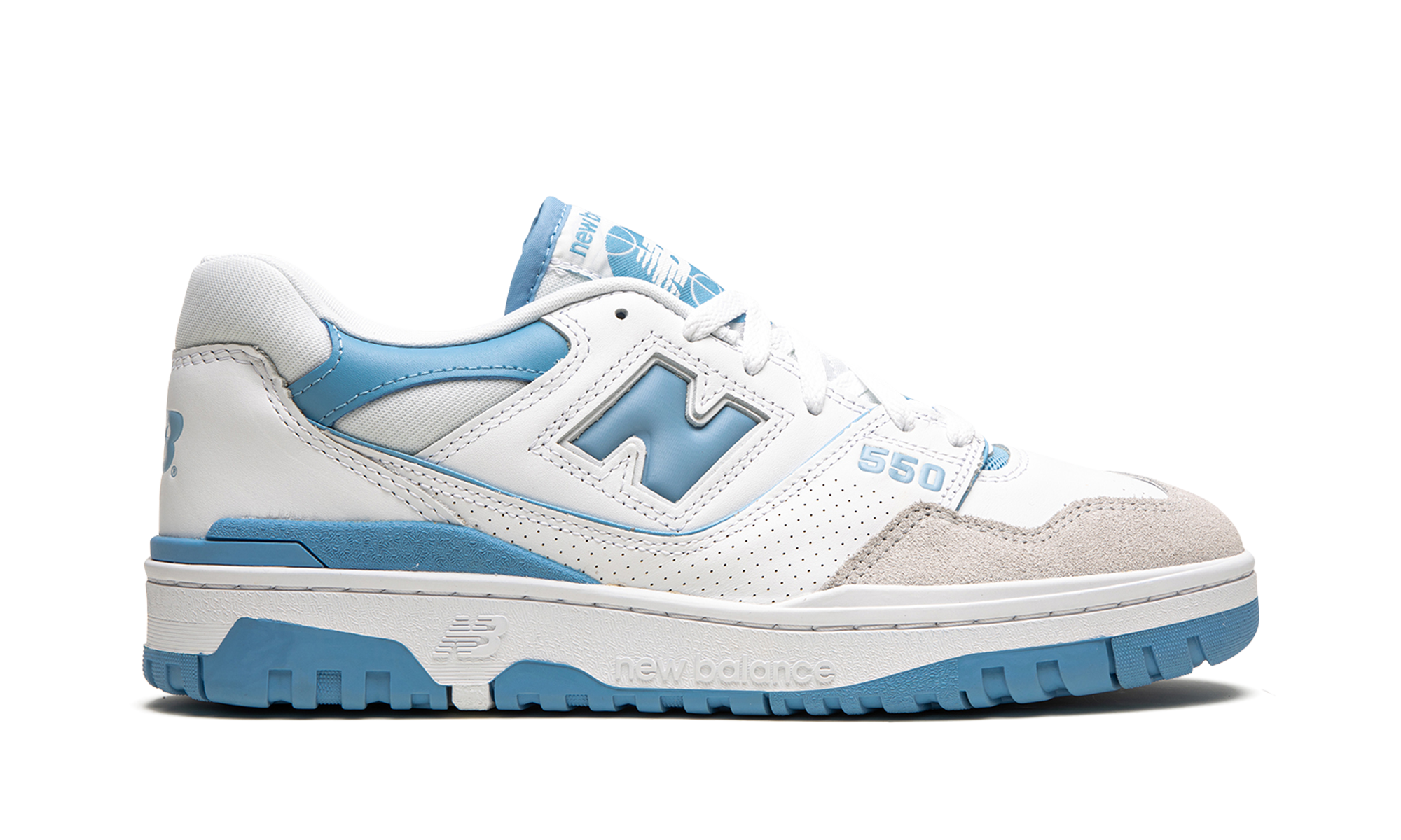 550 "White / Baby Blue"