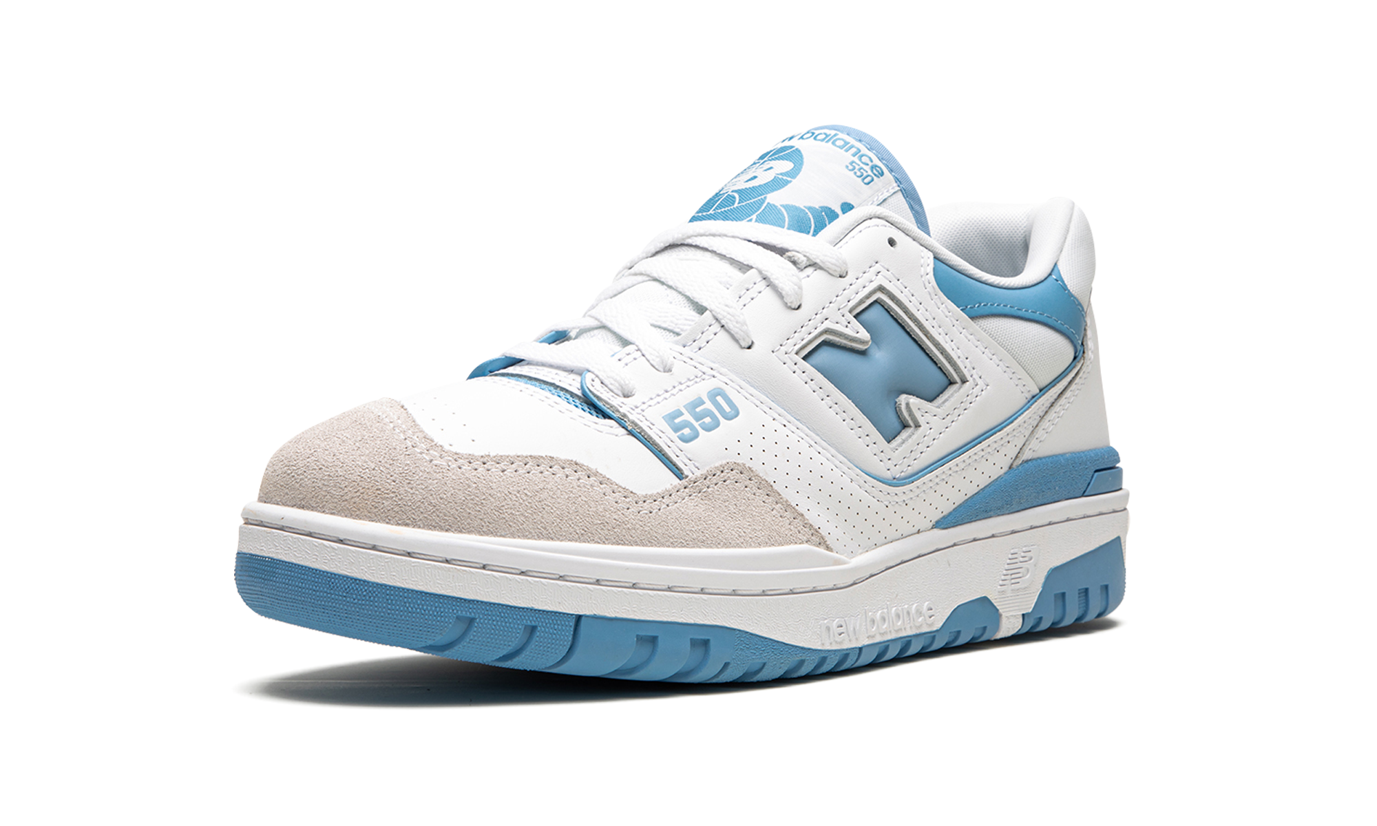 550 "White / Baby Blue"