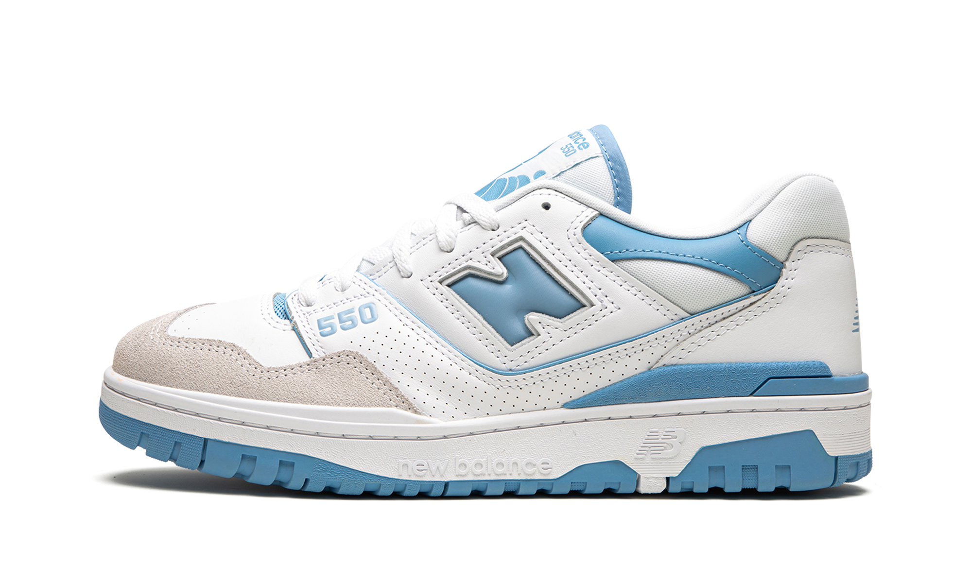 550 "White / Baby Blue"