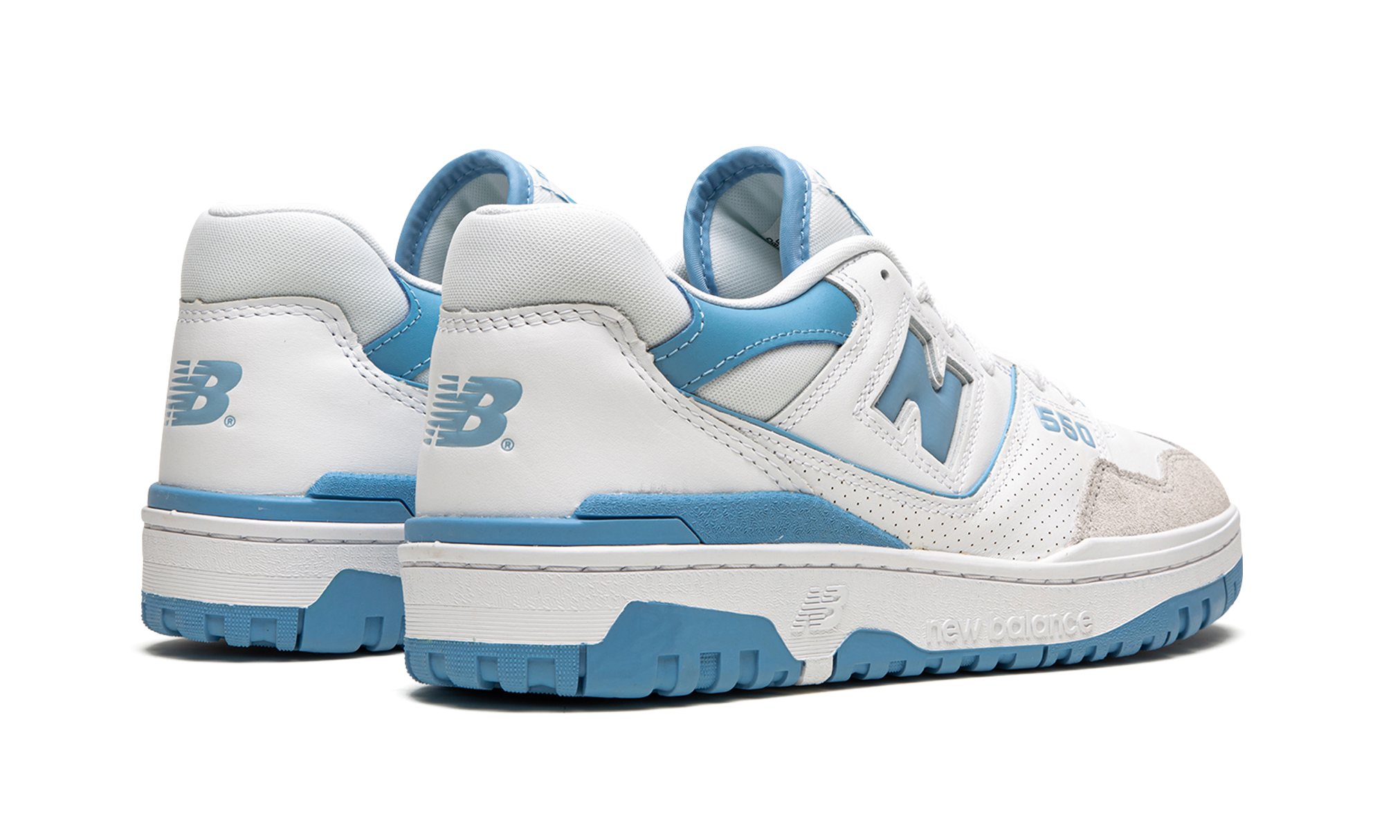 550 "White / Baby Blue"