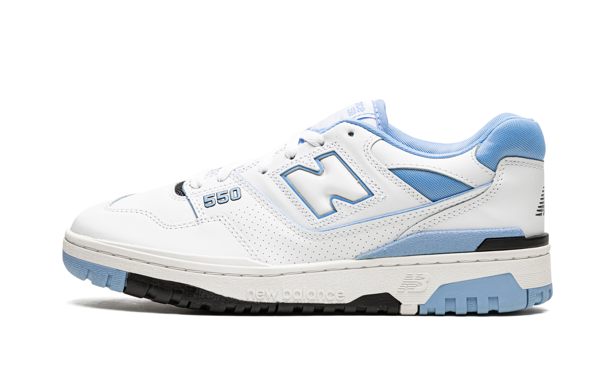 550 "White / Carolina Blue"