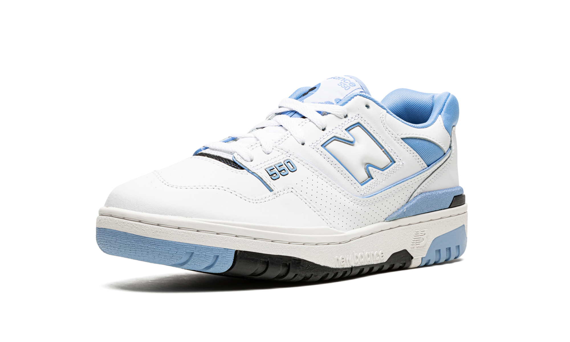 550 "White / Carolina Blue"