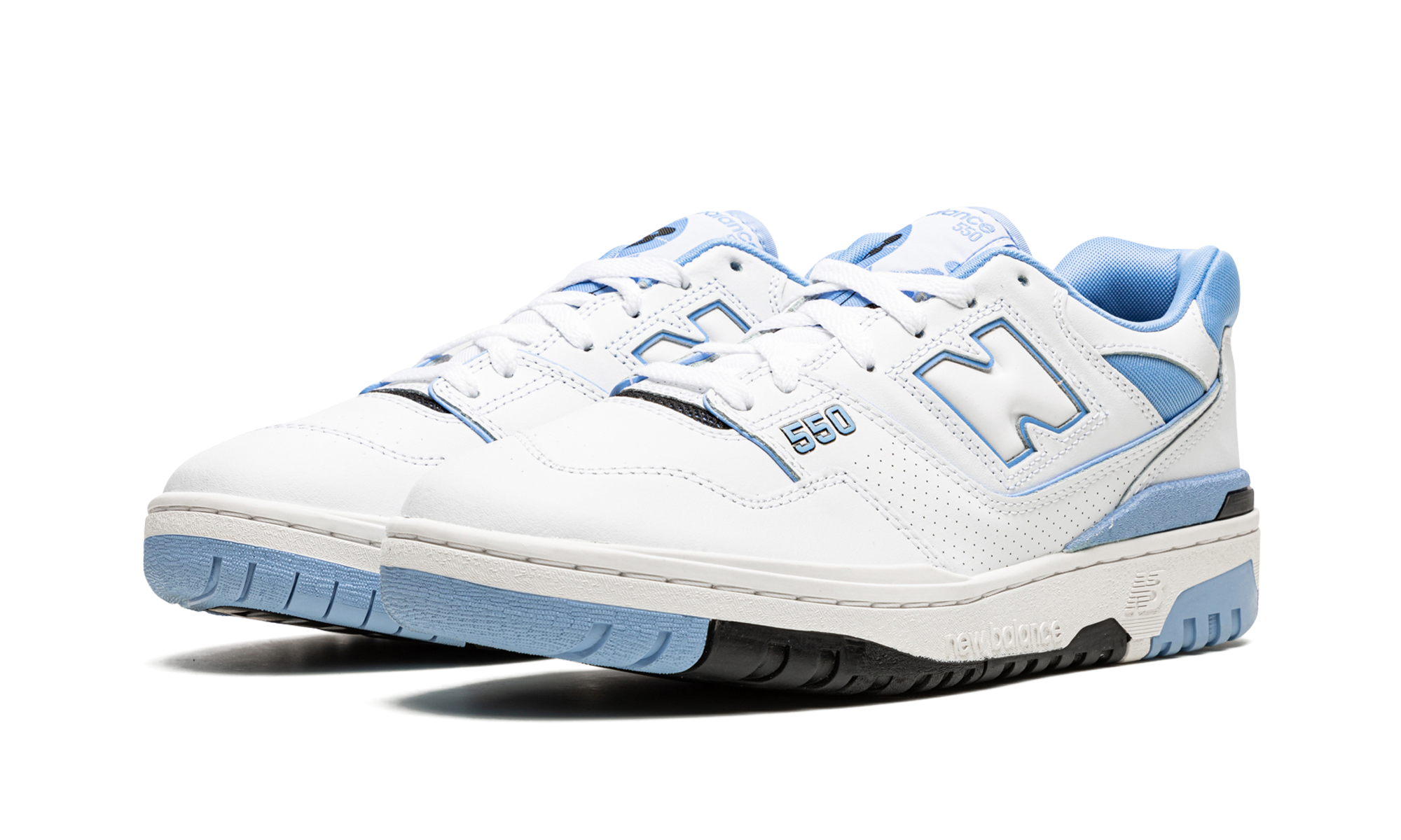 550 "White / Carolina Blue"