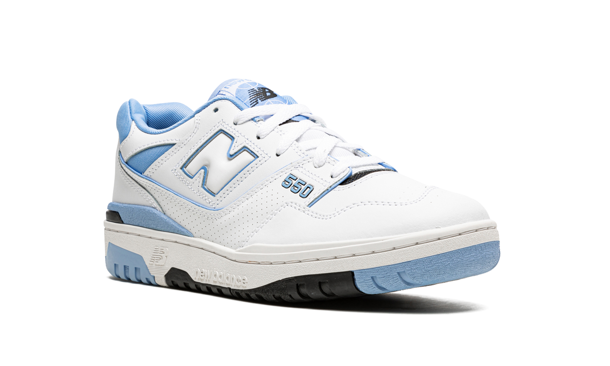 550 "White / Carolina Blue"