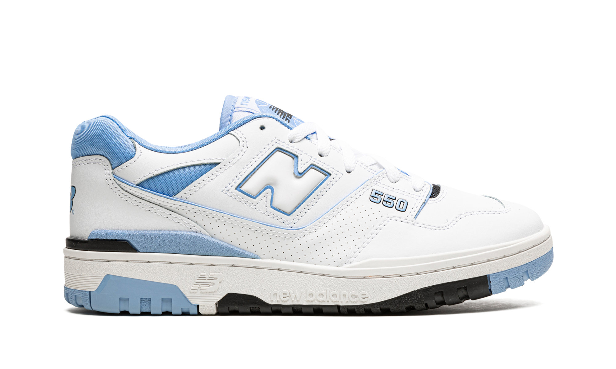 550 "White / Carolina Blue"