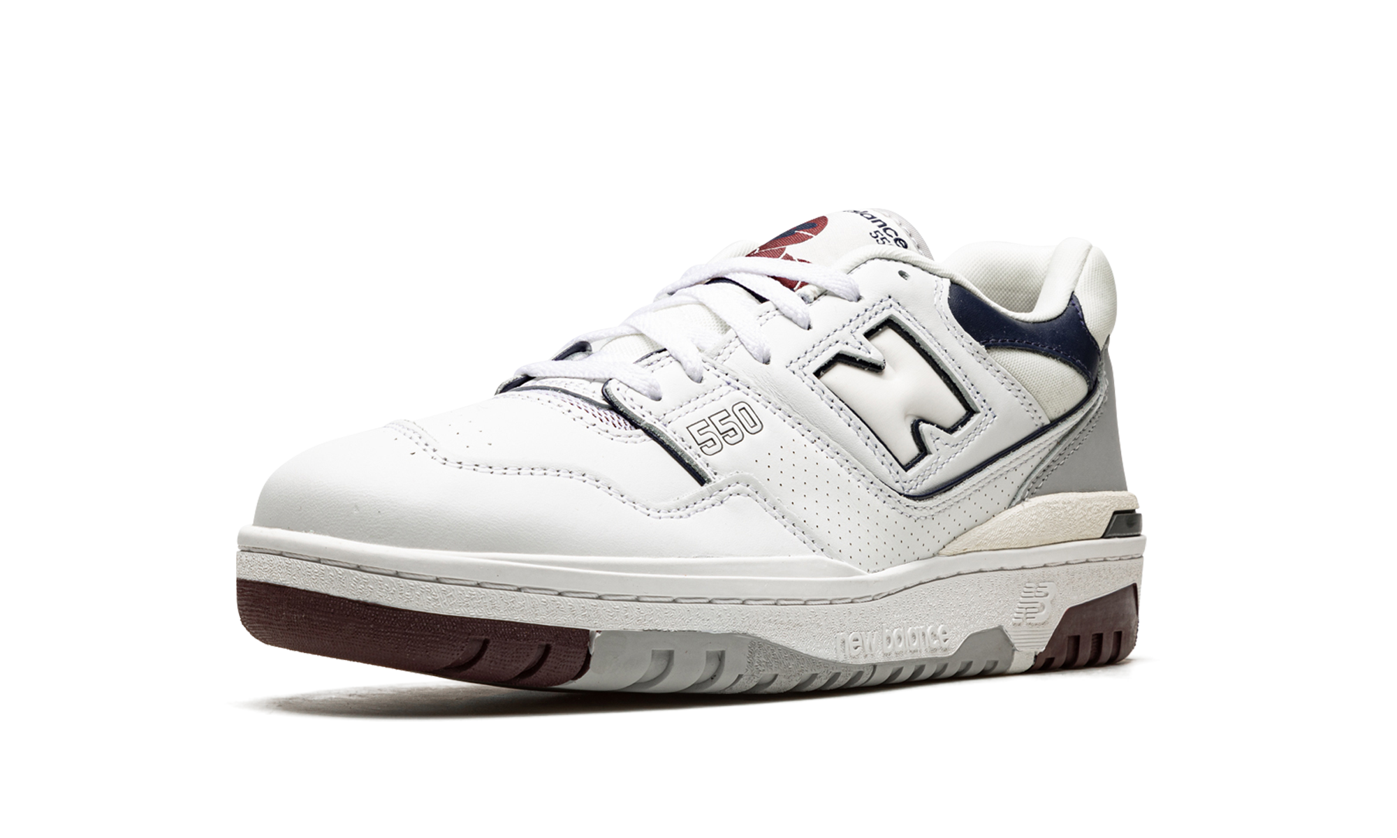 550 "White / Indigo / Burgundy"