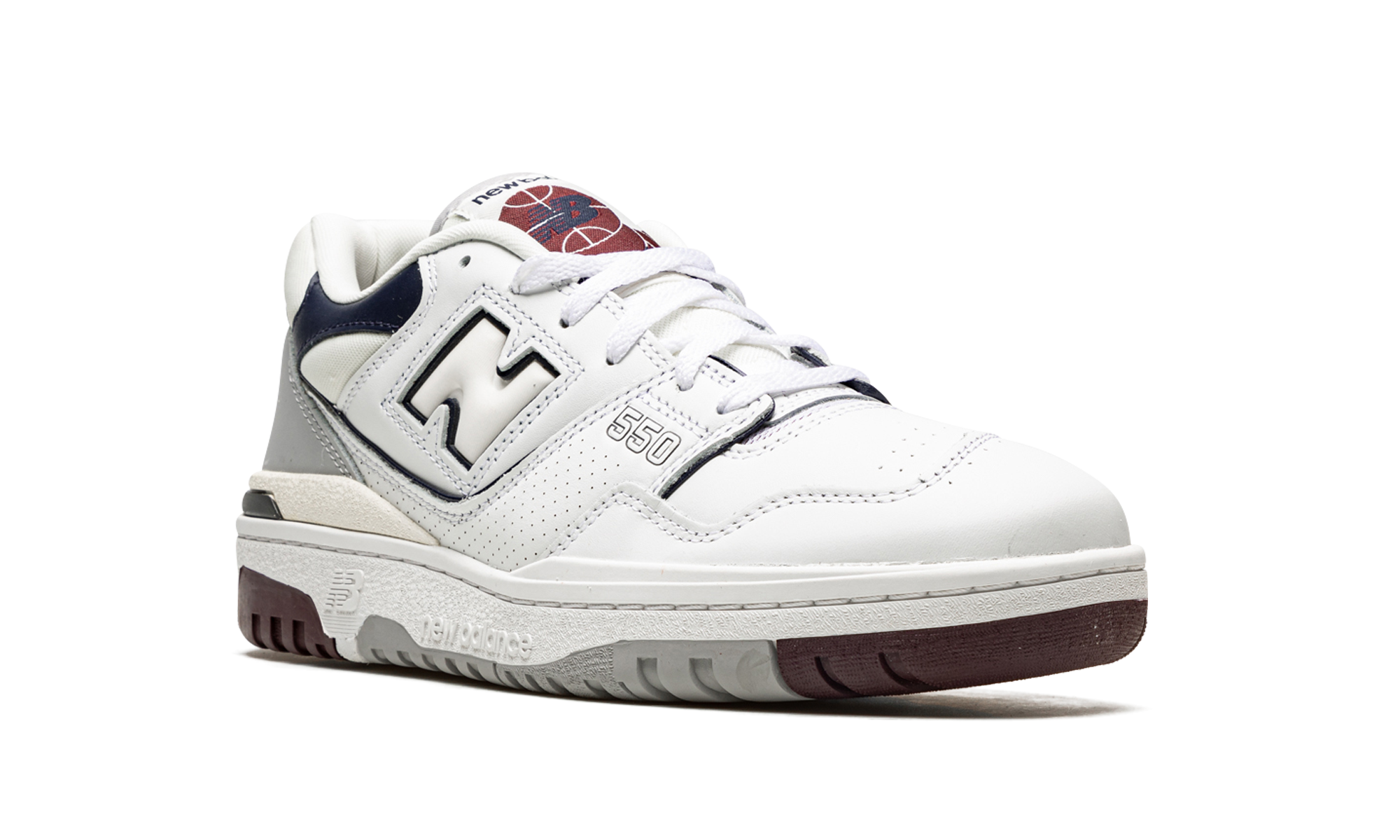 550 "White / Indigo / Burgundy"