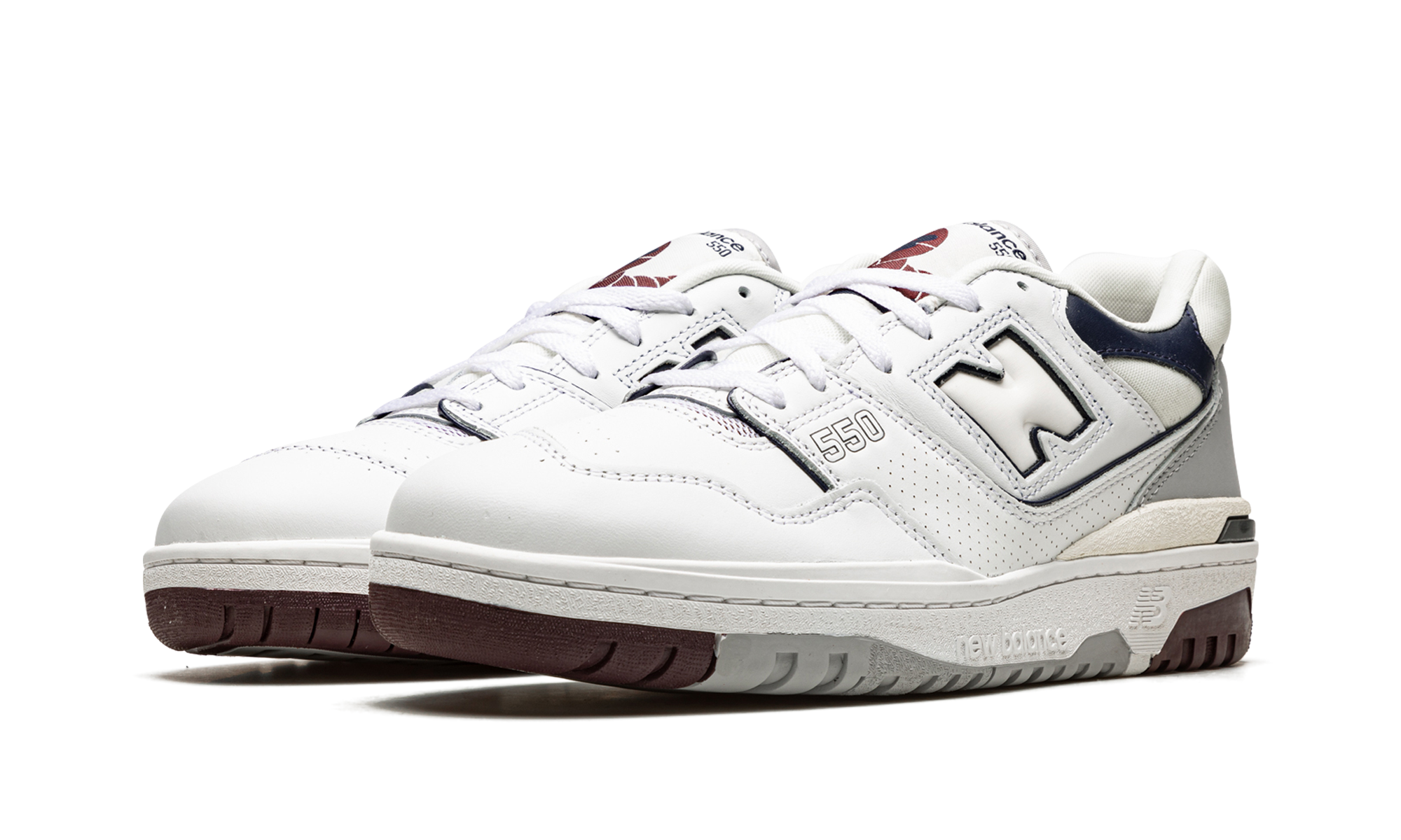 550 "White / Indigo / Burgundy"
