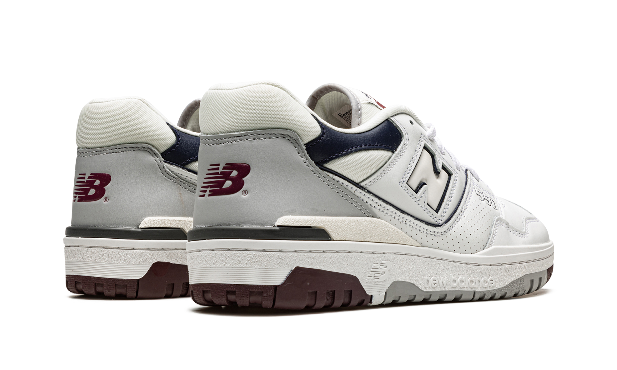 550 "White / Indigo / Burgundy"