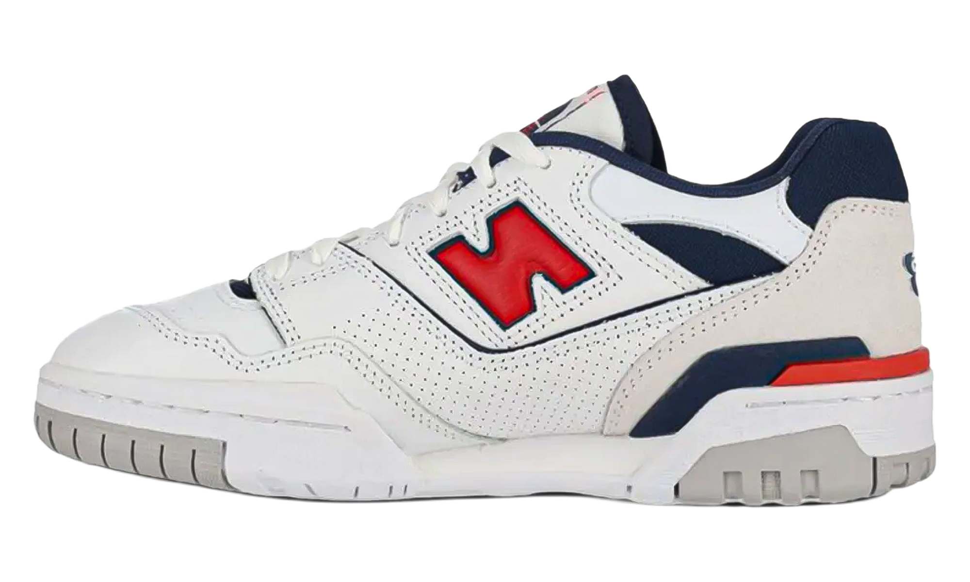 550 "White Navy Red"