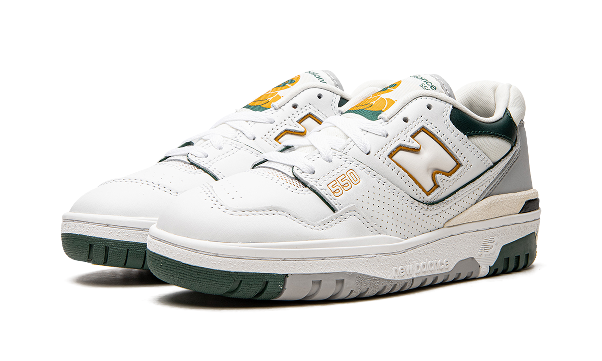 550 "White / Nightwatch Green"