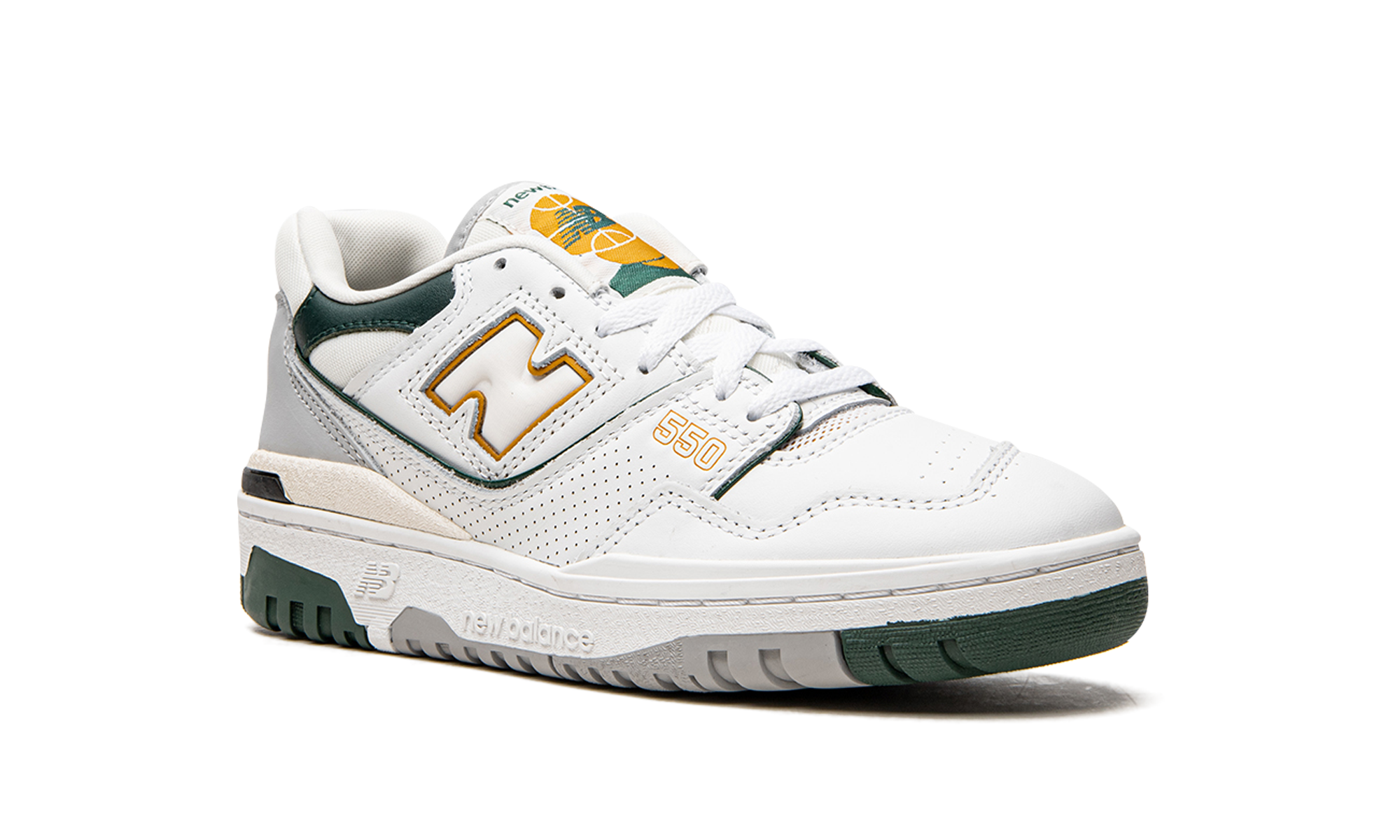550 "White / Nightwatch Green"